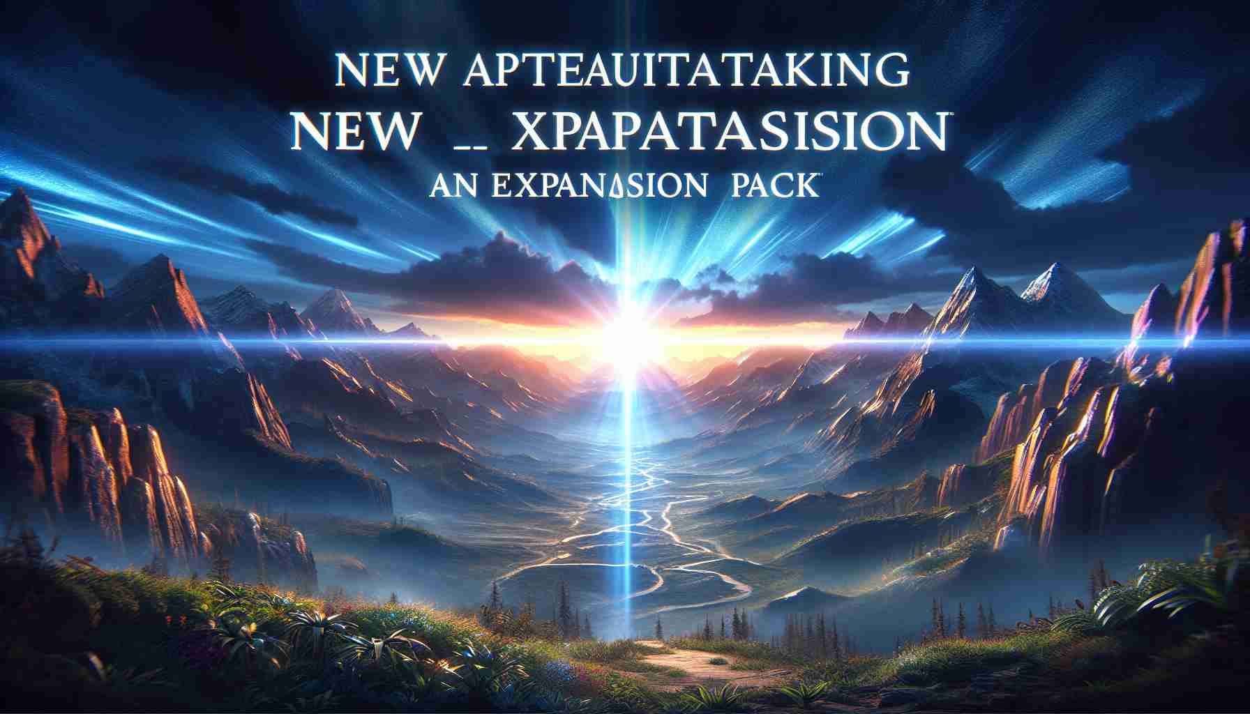 Visual depiction of a breathtaking new expansion for an anticipated adventure video game in realistic high-definition. The image highlights the distinctive features of the expansion pack such as unique landscapes, new characters, enhanced graphics and dynamic gameplay elements. It promotes a sense of adventure and anticipation, sparking curiosity for the new experiences to come.